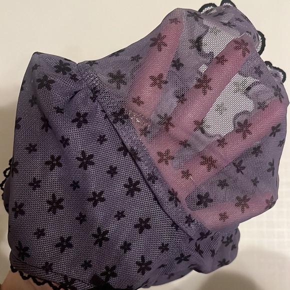 Pacsun daisy street purple mesh tank top - Picture 4 of 4